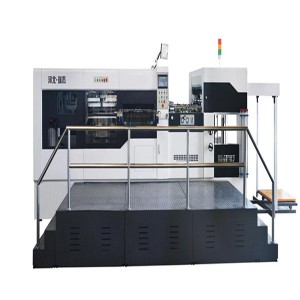 AUTOMATIC DIECUTTING AND CREASING MACHINE With Three sides Stripping
