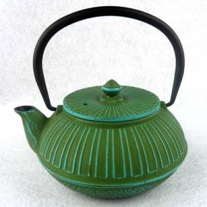 Japanese Style Cast Iron Black Hobnail Tea Pot Kettle