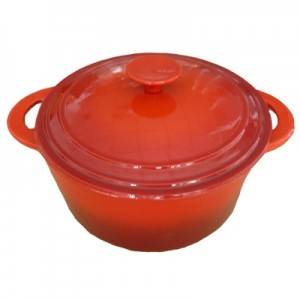 Enamelled Coating cast iron casserole with Induction Oven Dishwasher Safe Cookware