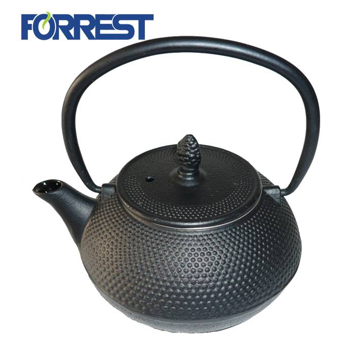 Red Cast Iron Mini Teapot 50ml