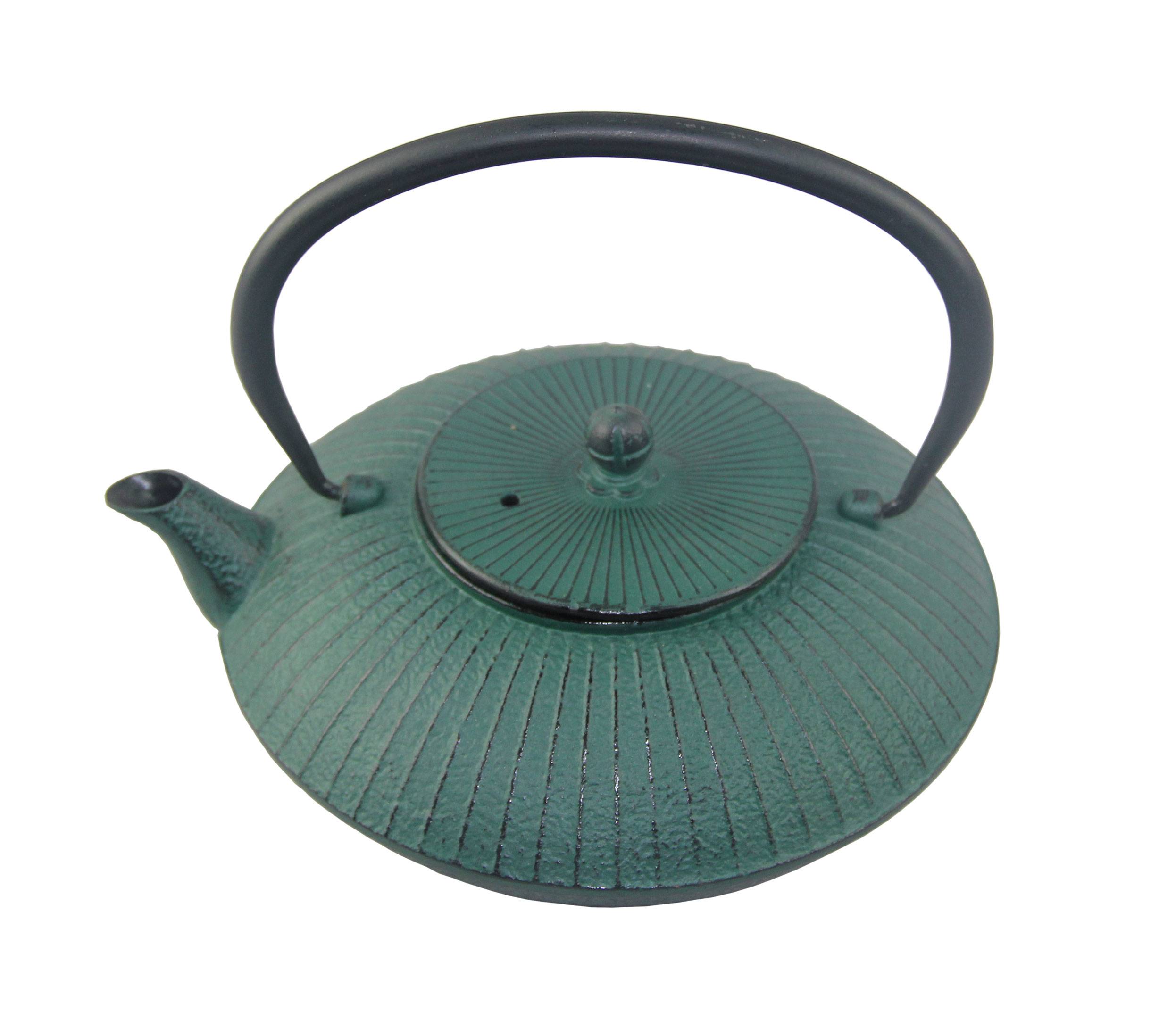 Antique Chinese Style Cast Iron Teapot Enamel Kettle For Drinkware