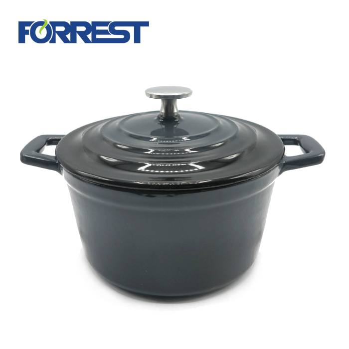 Cast iron  enamel cookware casserole with LFGB approved