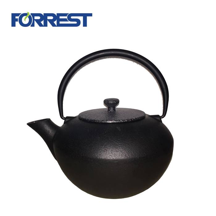 Factory directly supply Combined Teapot Cup Ceramic Teapot Stand - Cast Iron Tea Kettles with LFGB  approved – Forrest
