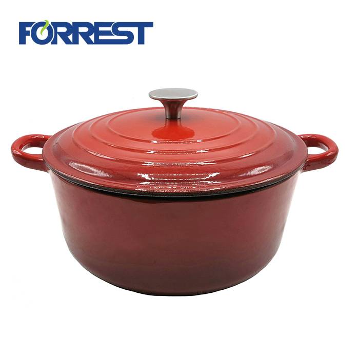 Hot Sale Cast iron Cookware Enamel Cast iron Casserole Pot For Restaurant New mould B