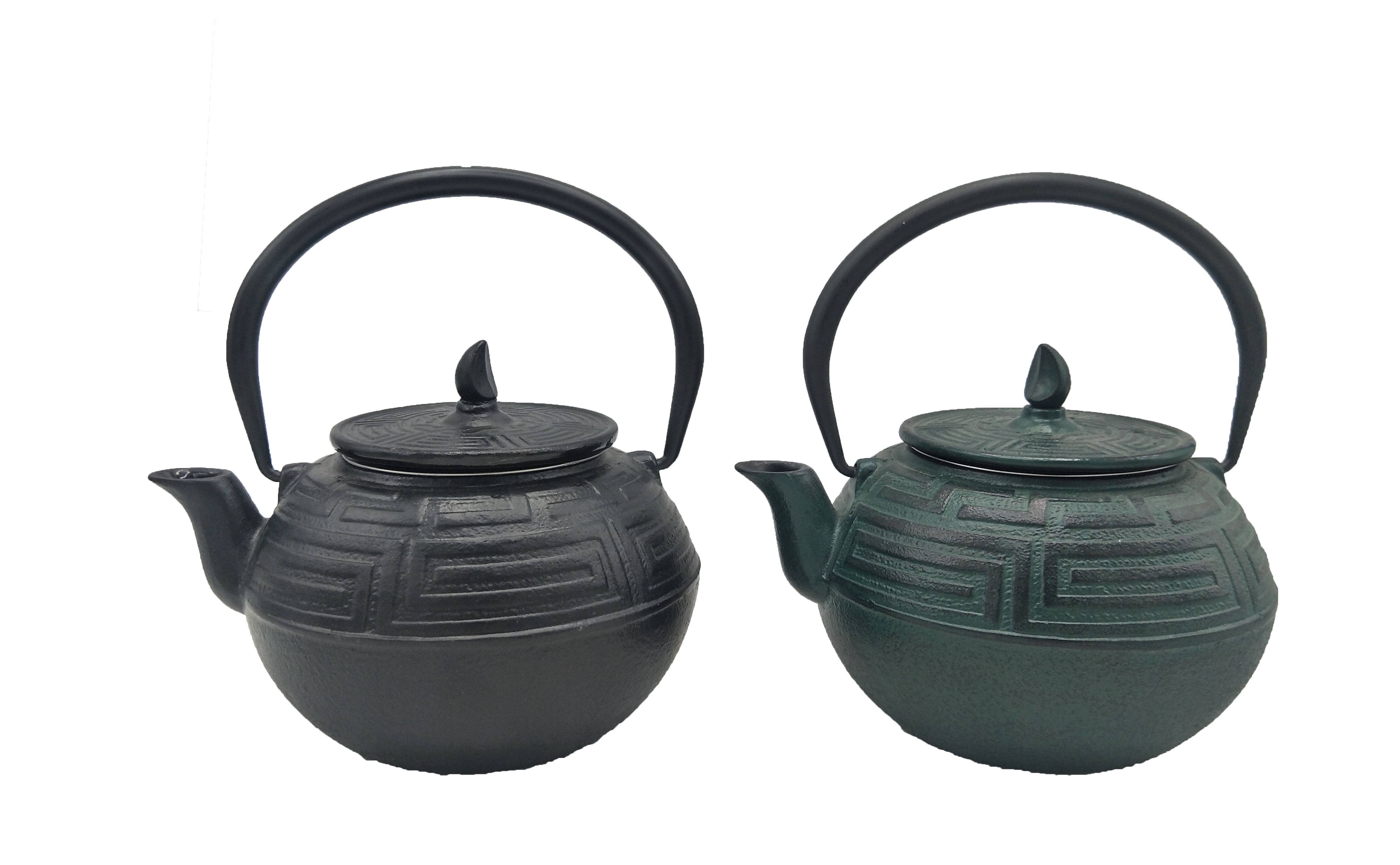 Cast iron teapot enamel Tea set Drinkware Teapot Japanese Kettle for Tableware with stainless infuser