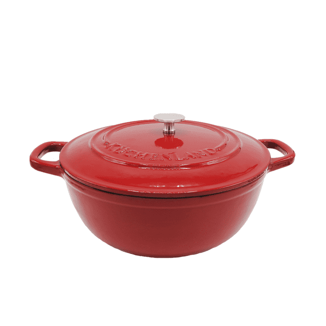 Home kitchen diameter 25cm round cast iron casserole
