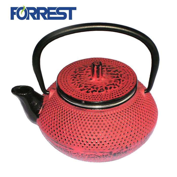 Persoanalized enamel metal teapot for sale
