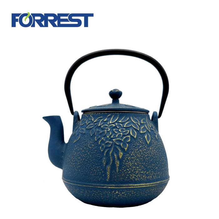 Wholesale Enamel 0.9L cast iron teapot for sale