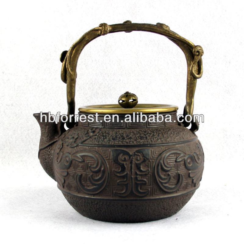 Chinese cast iron tea pot