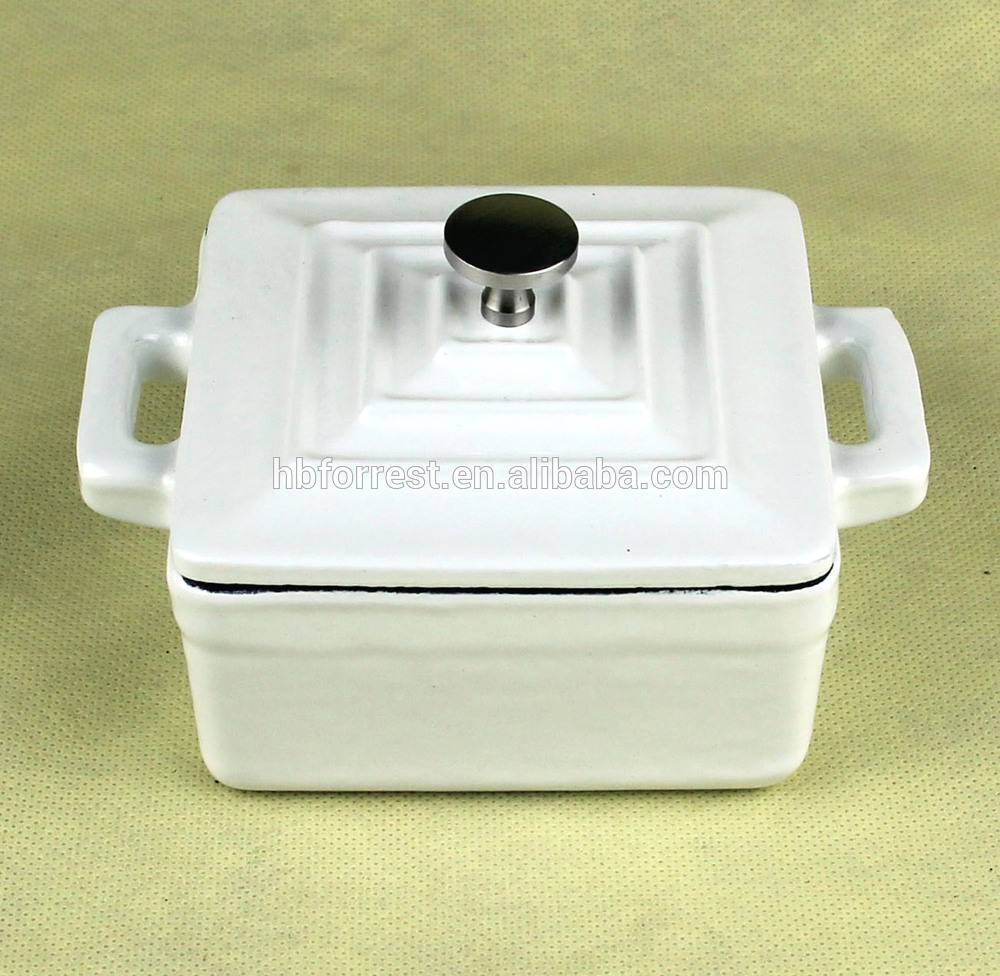 PriceList for Restaurant Cast Iron Cookware - white enamel cast iron cookware – Forrest