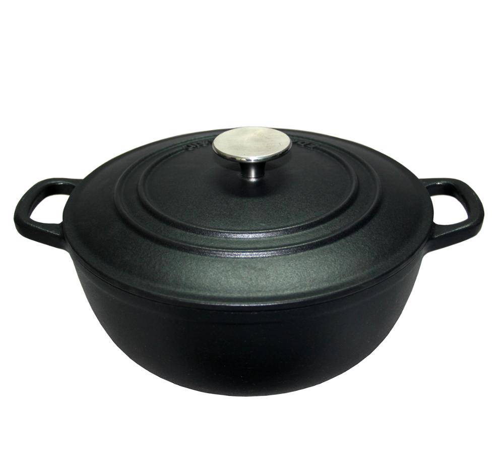 Chinese Professional Cast Iron Cup - Enameled Cast Iron Dutch Oven Casserole Dish – Forrest
