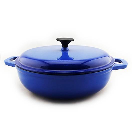 factory customized Enamel Cast Iron Skillet With Lid - Hot sales cast irom casserole diameter 30CM FDA quality – Forrest