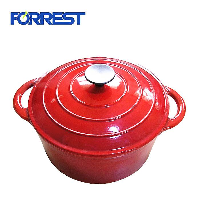 High Quality for Cast Iron Cooking Set - Heavy Duty Cast Iron Enamel  Cookware set Pot Enamel Cassserole Dish FDA,LFGB,Eurofins approved – Forrest