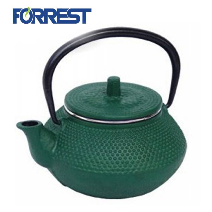 OEM/ODM Factory Pumpkin Cast Iron Teapot - Hot sell enamel cast iron japanese teapot Cast iron teapot 0.6L – Forrest