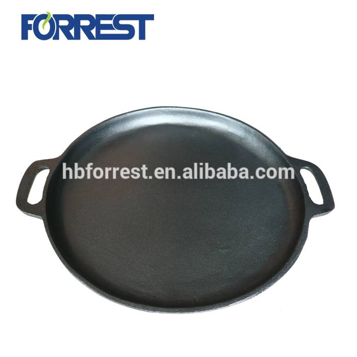 Factory selling Steel Cast Iron Grill Pan - Cast Iron Tortilla pan – Forrest