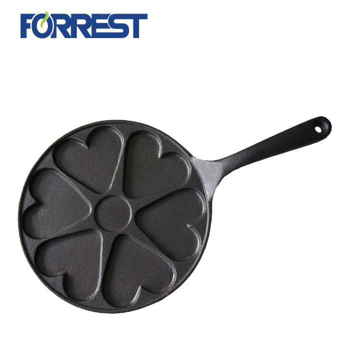 Factory Price For Mini Iron Teapot - Cast Iron Bakeware with wooden handle – Forrest