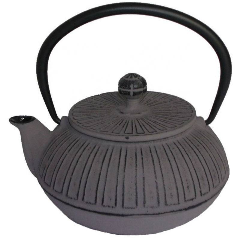 Factory Supply Cast Iron Round Griddle - 0.5L-1.0L Eurofins  approved customized color enamel  tetsubin cast iron kettle  teapot With stainless steel wire mes – Forrest