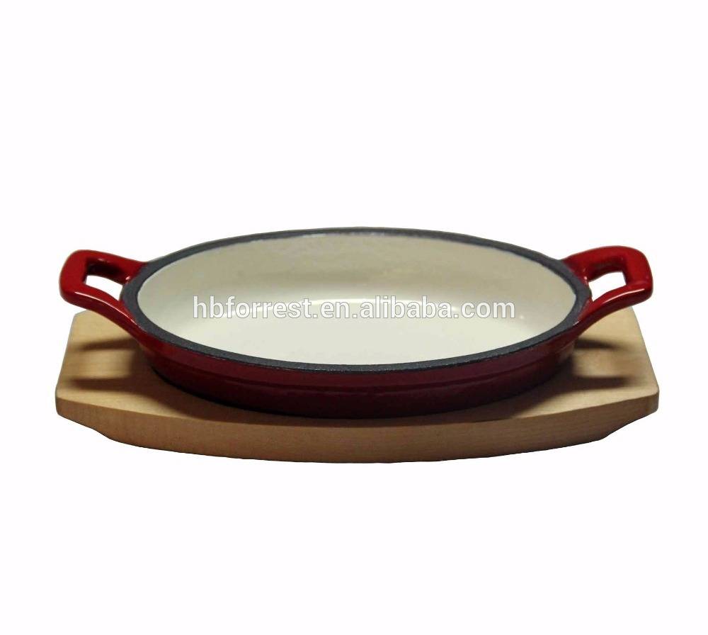 MINI Cast Iron frying pan in moon shape