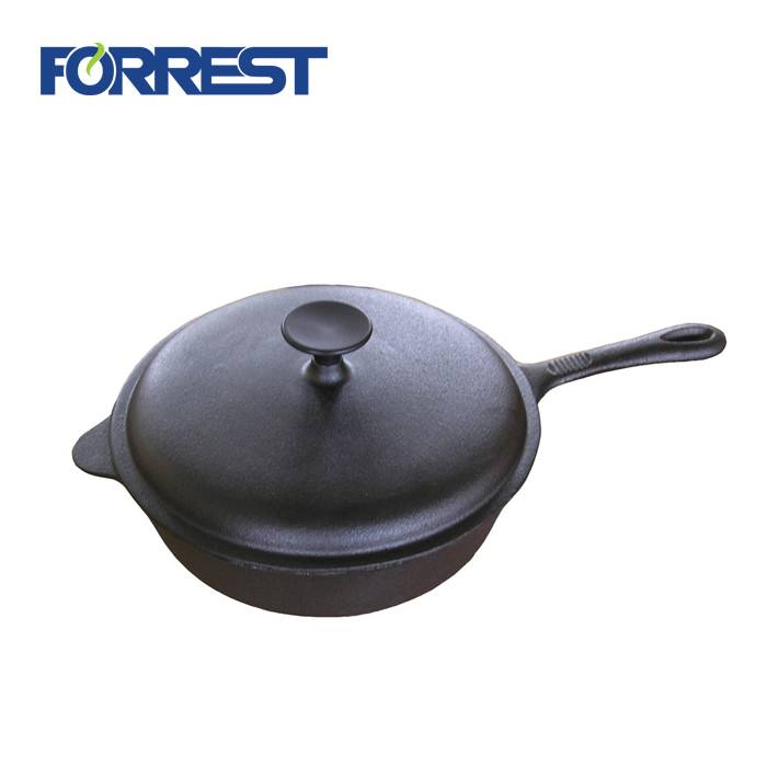 Hot Sale Cast Iron Cookware Frying Pan Pre-seasoned Skillet Plate