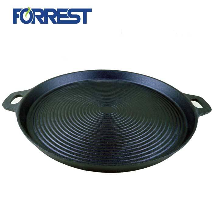 Factory Cheap Cast Iron Oval Sizzling Pan - non-stick round cast iron pan – Forrest