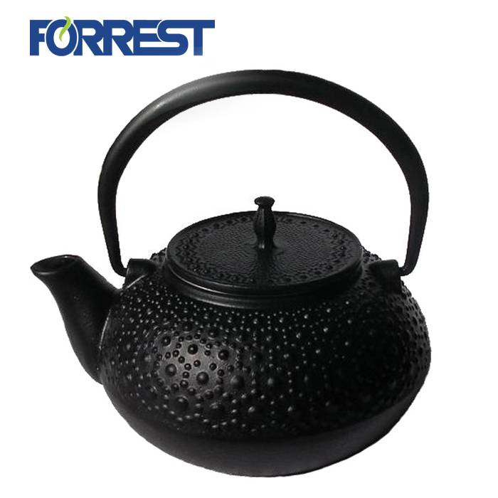 Cast iron teapot enamel Tea set Drinkware Teapot Kettle for Tableware with stainless infuser