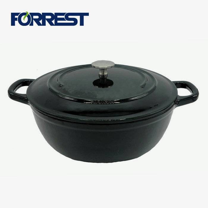 Hot Sale Cast iron Cookware colorful Enamel Ware Casserole Pot For Restaurant Equipment