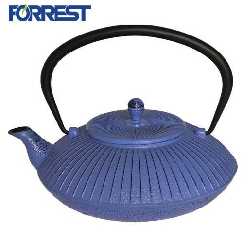 Factory Price For Cast Iron Campfire Cooking - Antique Chinese Style Cast Iron Teapot Enamel Kettle For Drinkware – Forrest