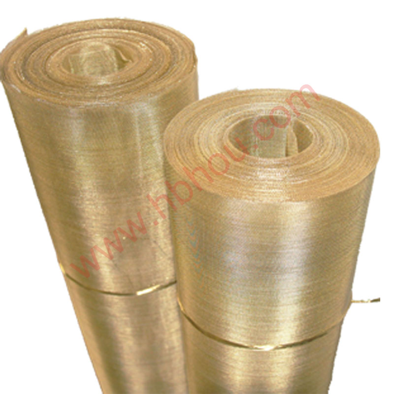 8 Year Exporter Hexagonal Gabion Mattress Wire Weaving - Brass Wire Mesh -Chinese Factory – Houtuo