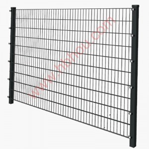 Factory Cheap Hot Galvanized Steel Metal PVC Coated 3D Wire Mesh Garden Fence V Bending Garden Farm Folding Welded Wire Mesh Curved Fence