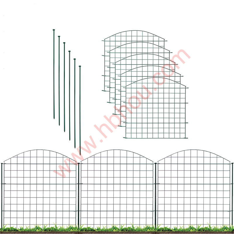 Wholesale Price China Landscape Staple - Garden Pond Fence Border Folding Patio Fences Flower Bed Fencing  – Houtuo