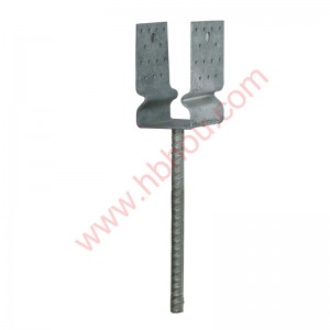 Post Anchor with Ripp-Stick -Heavy Zinc Coating