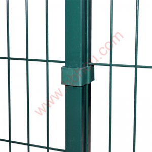 3D Fence Panels Curved Fencing Garden Wire Mesh Fence With V Folds