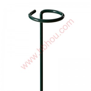 Well-designed Garden Plant Support Cages, Plant Support Stakes Ring Cage Plant Stake Green Half Round Large Strong Metal Plant Supports for Vegetables
