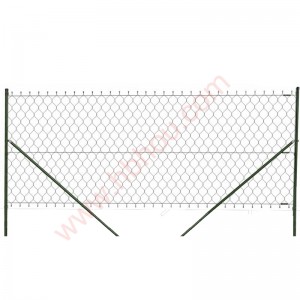 Chain Link Fence Smart Secure Boundary Fencing PVC or Galvanized