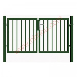 Wholesale Price Top Quality Garden Gate Iron Wire Mesh PVC Coated Fence Gate Garden Gate Good Price