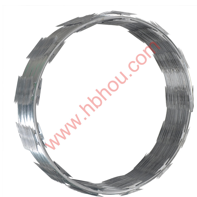OEM China Wire Products - Razor Wire Metal Steel Concertina Barbed Wire Fencing Galvanized – Houtuo