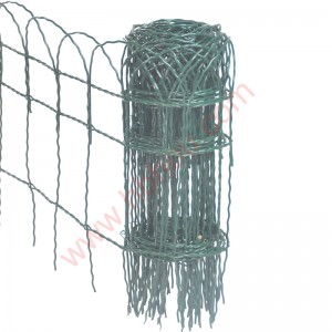 100% Original Curved Welded Wire Mesh Fence Garden Border Fence