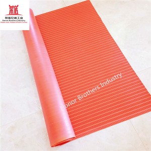 High voltage insulation rubber mat color