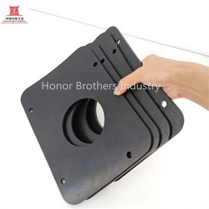Custom Rubber Products Manufacturer –  Auto rubber parts geometrical tube  – Honor Brothers