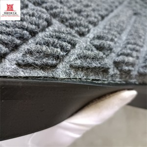 Thickened rubber doormat HD751