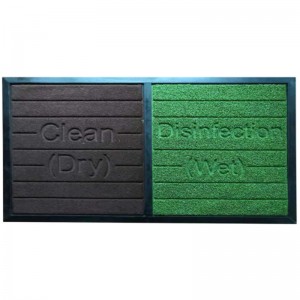 Custom Dry Disinfecting Door Mat Sanitizing Outdoor Mat