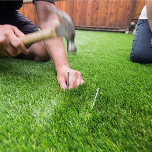 New PP+PE Artificial Waterproof Landscape Lawn Grass for Home Garden