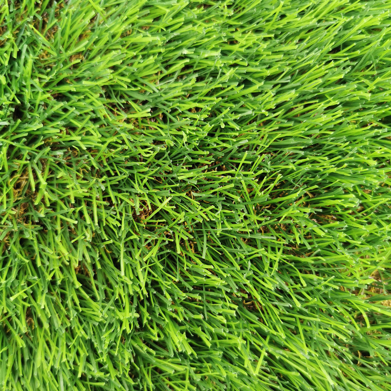 Non-Fill Football Artificial Grass 35mm Reinforced Spine Yarn Synthetic Grass Sport Turf Professional Soccer Lawn Featured Image