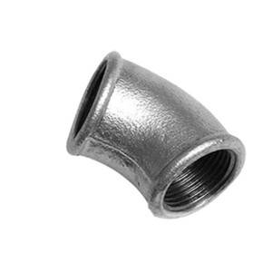 Hot dipped galvanized Malleable Iron Pipe Fitting manufacturing beaded