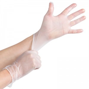 Disposable vinyl and stretch vinyl gloves
