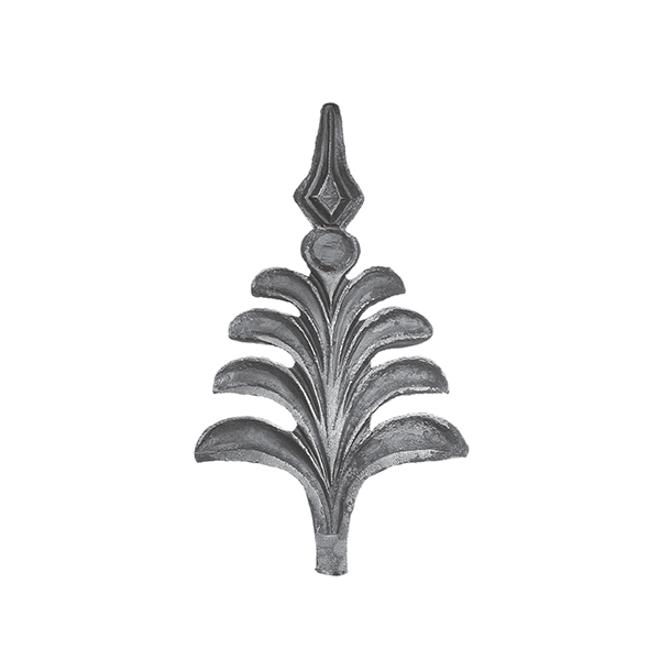 MS FL119Wrought iron flower and leaves Stamping leaves flowers metal leaf stamping flowers