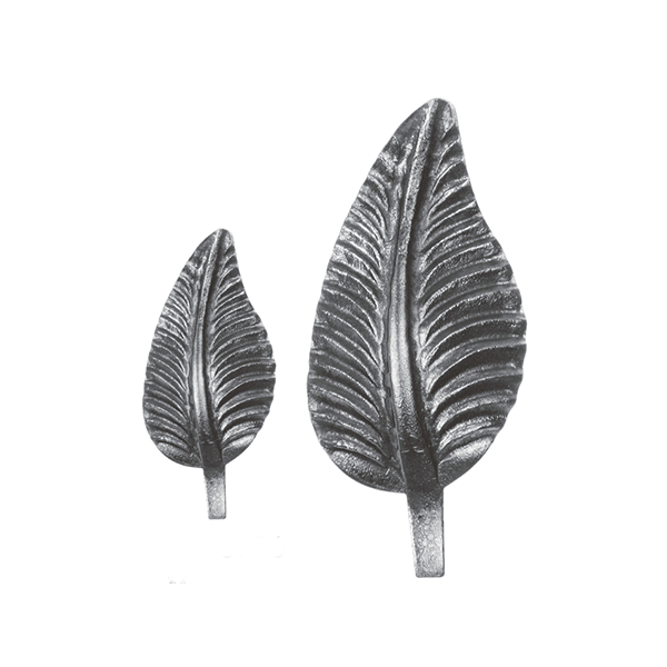 MS FL134Wrought iron flower and leaves Stamping leaves flowers metal stamping leaf
