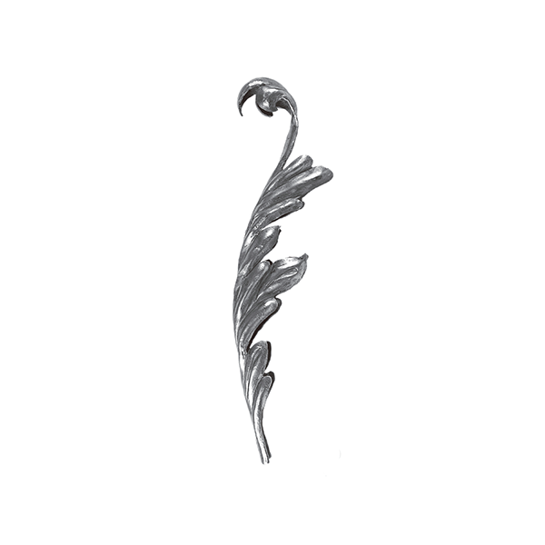 MS FL91Wrought iron flower and leaves Stamping leaves flowers metal leaf stamping flowers