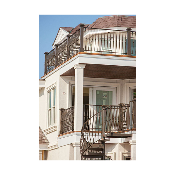 Wrought Iron Balcony Railing,Ornament deck railing,decorative outdoor balcony handrail design,balcony railings price near me,factory baclony railing pics (394)