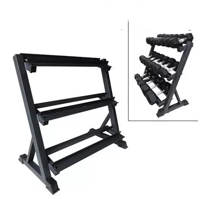 Special dumbbell rack for gym training